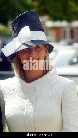 Royal Ascot Jour 3 Jeudi 19 juin 2003 Zara Phillips Banque D'Images