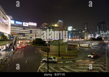 La gare routière de Shinjuku, Tokyo Japon Banque D'Images