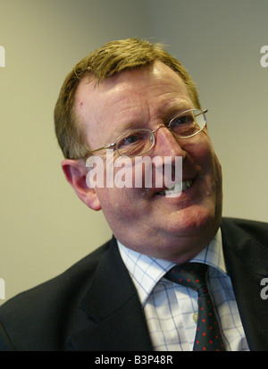 David Trimble, Leader UUP Février 2003 Banque D'Images