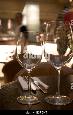 Restaurant contemporain à la mode 'Belga Queen', 32 rue de la Fosse aux Loups, Bruxelles Belgique Banque D'Images