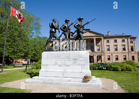 Province House et Monument commémoratif de guerre du Canada Banque D'Images