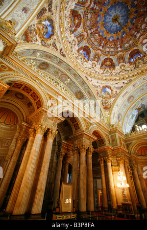 Mai 2008 - Le Palais de Dolmabahçe Istanbul Turquie salle de cérémonie Banque D'Images