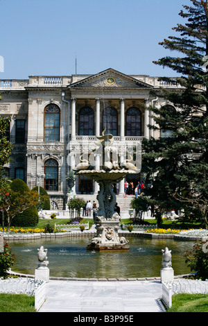 Mai 2008 - Le Palais de Dolmabahce Istanbul Turquie Banque D'Images