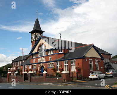 Mairie ou Victoria Hall, Kidsgrove, Stoke-on-Trent, Staffordshire, West Midlands, England Banque D'Images