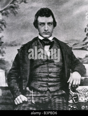 EDWIN BOOTH acteur américain 1833 à 1893 et le frère de Lincoln's assassin Banque D'Images