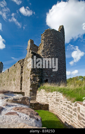 Château Blanc près de Abergavenny, Monmouthshire, Wales Banque D'Images