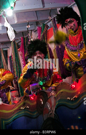 César de la coterie de Mardi Gras à Metairie, en Louisiane. (Banlieue de New Orleans) Banque D'Images