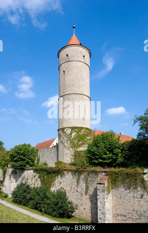 Deutschland, Bayern, Dinkelsbuehl, vieille ville de Dinkelsbuehl, Bavière, Allemagne Banque D'Images