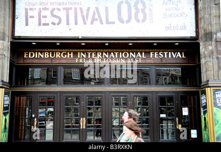 Edinburgh Playhouse, salle du festival populaire Banque D'Images