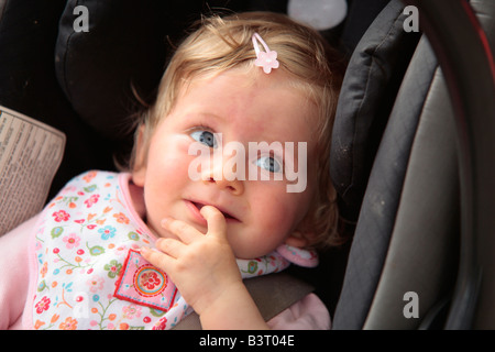 Portrait of a baby girl Banque D'Images