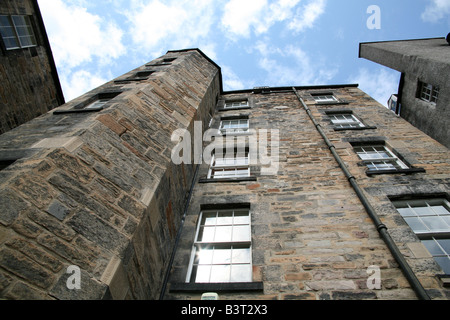 Bâtiments typiques de l'Edinburgh's Royal Mile Banque D'Images