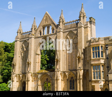 De près de l'avant de l'Ouest à Newstead Abbey dans le Nottinghamshire, Angleterre, Royaume-Uni Banque D'Images