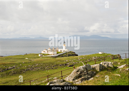 Neist point lighthouse près de Glendale Ile de Skye en Ecosse Banque D'Images