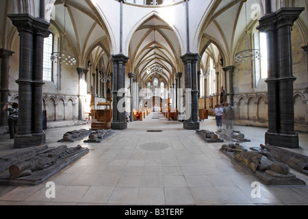 L'Angleterre, Londres. Temple Church, dans le Da Vinci Code. Banque D'Images