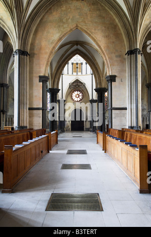 L'Angleterre, Londres. Temple Church, dans le Da Vinci Code. Banque D'Images