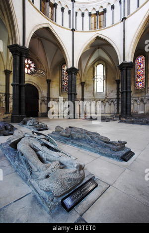 L'Angleterre, Londres. Temple Church, dans le Da Vinci Code. Banque D'Images