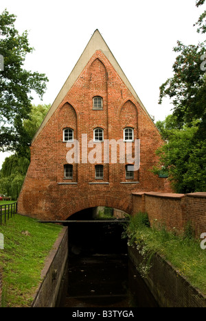 L'Europe, Pologne, Gdansk, le Petit Moulin (ca. 1400) Banque D'Images