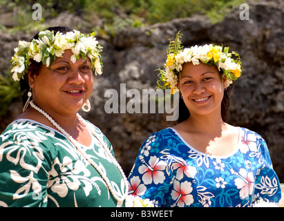 Îles Cook, Atiu Island, Îles Cook Banque D'Images