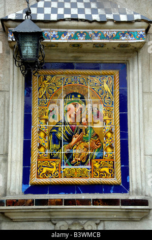 L'Amérique du Sud, Pérou, Lima, Miraflores. Casa historique Garcia Alvarado, vers 1912, la maison de style colonial espagnol. Banque D'Images