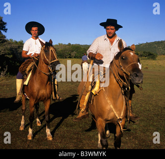 L'Amérique du Sud, l'Uruguay, en Floride, les pantacourts sur un ranch. Banque D'Images