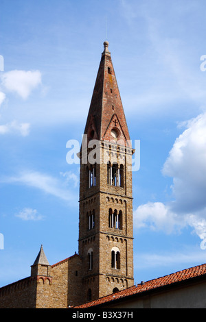 Clocher de Santa Maria Novella (nouveau) St. Mary Florence (Firenze), Italie Banque D'Images