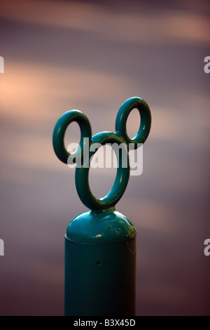 Oreilles de Mickey Mouse, un symbole de Disneyland. Banque D'Images