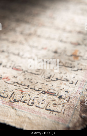 Plan de l'écriture arabe Banque D'Images