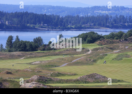 Chambers Bay golf course : l'AGEU récemment nommé Chambers Bay comme le site de l'US Open 2015 et 2010 Championnat amateur des États-Unis. Banque D'Images