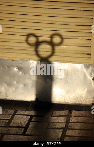 Oreilles de Mickey Mouse, un symbole de Disneyland. Banque D'Images