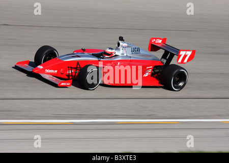 Chicagoland Speedway course Indy Lights Banque D'Images