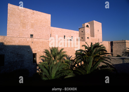 Italie, Pouilles, Trani, château Banque D'Images