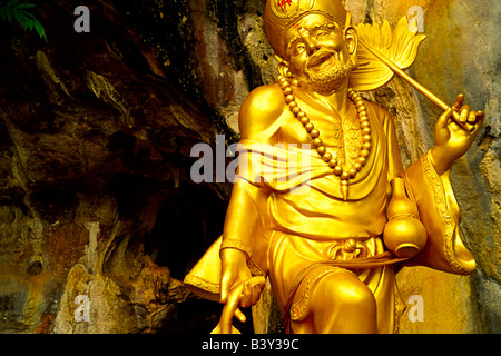 Wat Tham Seua Tiger Temple, grottes, Krabi Thaïlande Asie du sud-est Banque D'Images