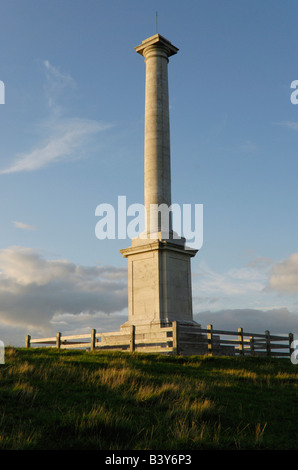 War Memorial hill Town Montgomery au Pays de Galles Banque D'Images