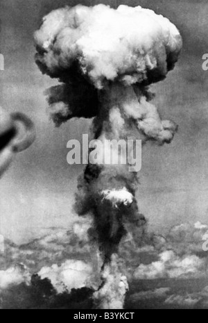 armes, armes explosives, explosion d'une bombe nucléaire, vers 1950, Banque D'Images