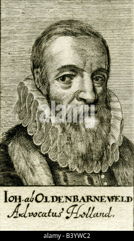 Johan van Oldenbarnevelt,, 14.9.1547 - 13.5.1619, homme politique néerlandais, Jean de Barnevelt, diplomate, Pays-Bas, Guerre de Quatre-Vingts Ans, John, Jan, , n'a pas d'auteur de l'artiste pour être effacé Banque D'Images