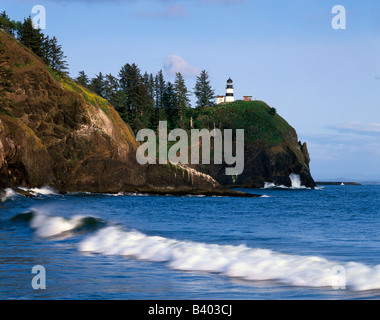 Phare du cap désappointement Washington USA Banque D'Images