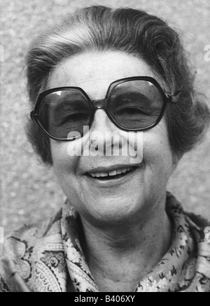 Wessely, Paula, 10.1.1907 - 11.5.2000, actrice autrichienne, portrait, 1980, lunettes de soleil, Banque D'Images