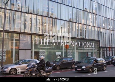 National Theatre, 111 Boulevard Emile Jacqmain, la basse-ville, Bruxelles Belgique Banque D'Images