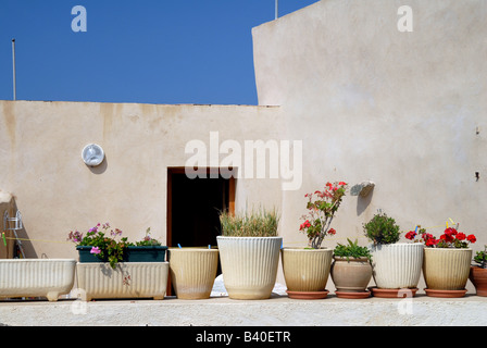 Le village de Sant Antonino Balagne Corse France Banque D'Images