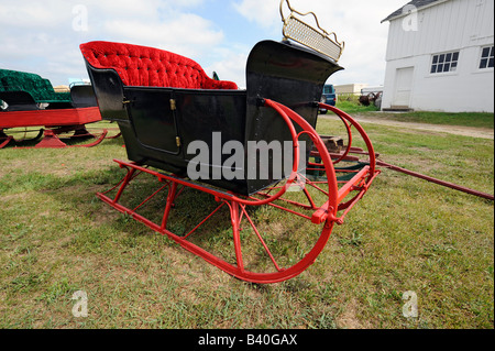Ancien chariot carriole Banque D'Images