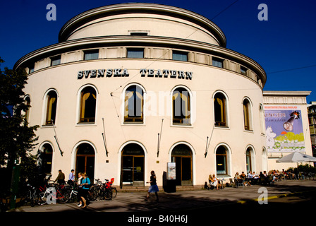 Svenska teatern le théâtre suédois d'Helsinki Finlande Europe Banque D'Images