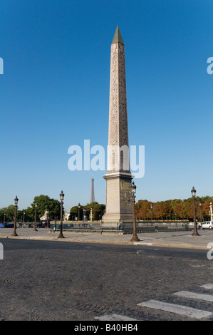 Place de la Concorde à Paris Banque D'Images