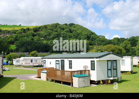Pendine Sands Holiday Camp, Pendine, Carmarthenshire, Pays de Galles, Royaume-Uni Banque D'Images