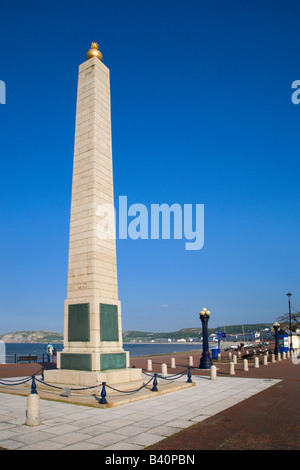 War Memorial Llandudno Galles Banque D'Images