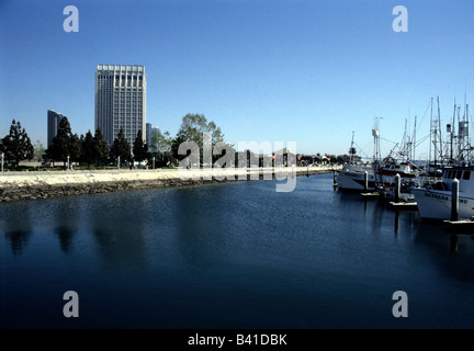 Géographie / voyages Etats-Unis, Californie San Diego, port, front de mer, Banque D'Images
