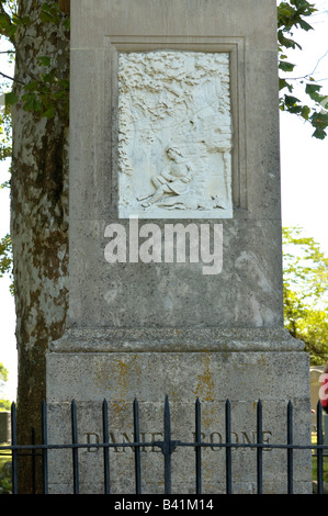 Monument historique à la tombe de Daniel Boone Banque D'Images