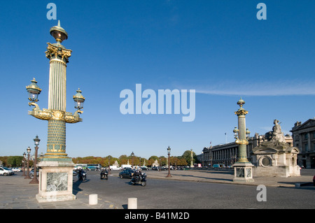 Place de la Concorde à Paris Banque D'Images