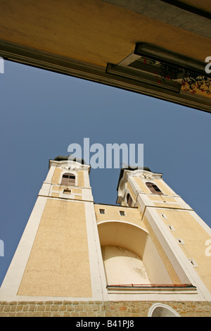 Église Stadtpfarrkirche St Stephan Tulln an der Donau Basse-autriche Banque D'Images
