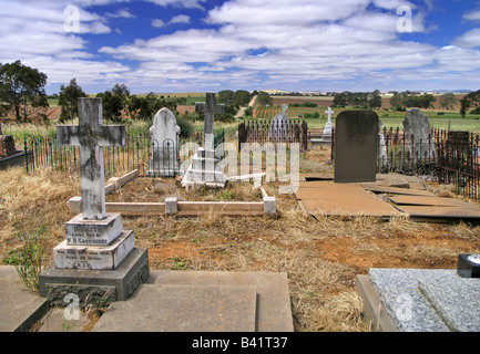 Mintaro Cimetière Banque D'Images