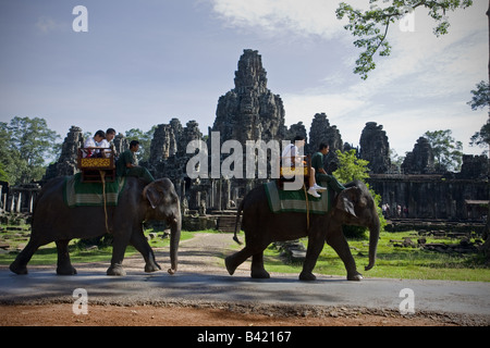 Temples d'angkor Angkor Cambodge site Banque D'Images